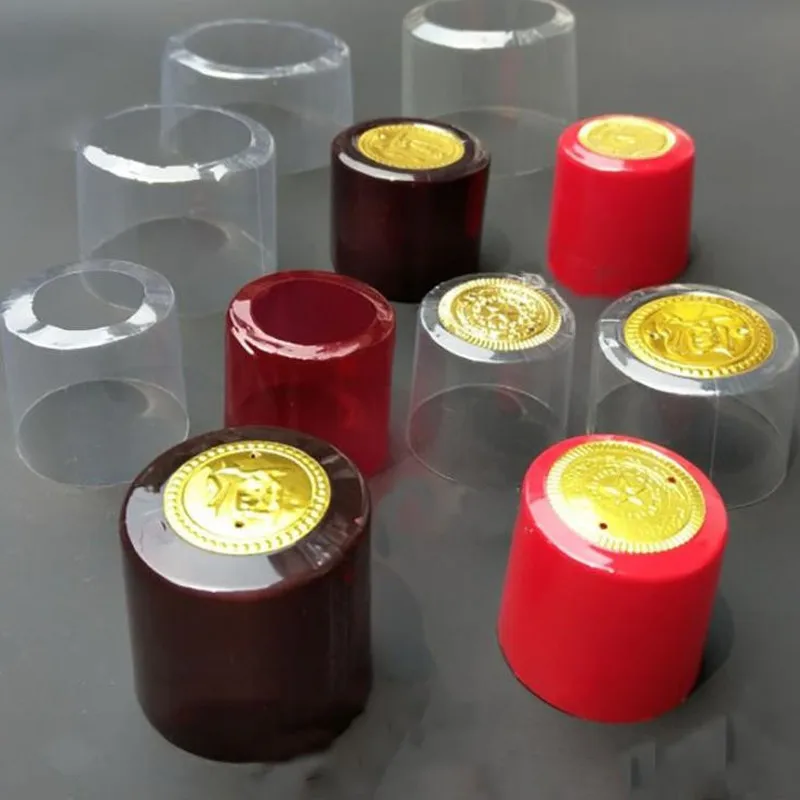 Wine To Beer To Liquor - 100X PVC butelka wina folia termokurczliwa