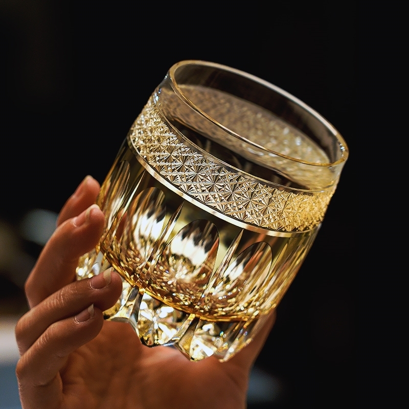 Wine To Beer To Liquor - Ręcznie Cięta Zbroja Wojownika Bursztynowy Edo