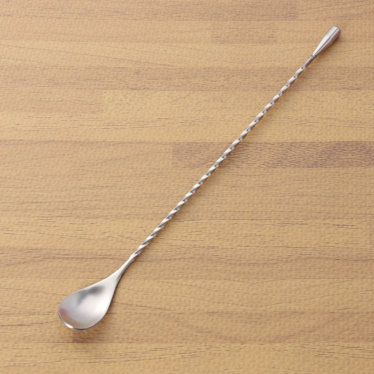 Bar Spoon Twisted - Łyżka barmańska z gwintem ze stali