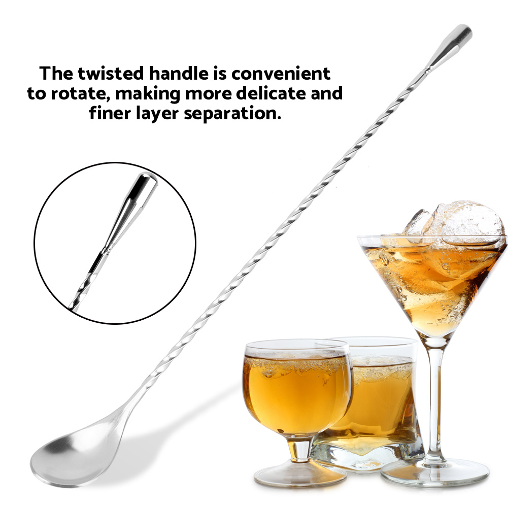 Bar Spoon Twisted - Łyżka barmańska, łyżka do mieszania drinków,