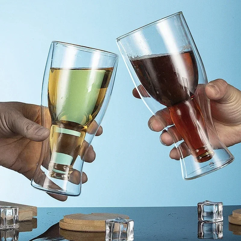 Wine Vodka Beer - Kreatywny kubek koktajlowy do wina Kubki