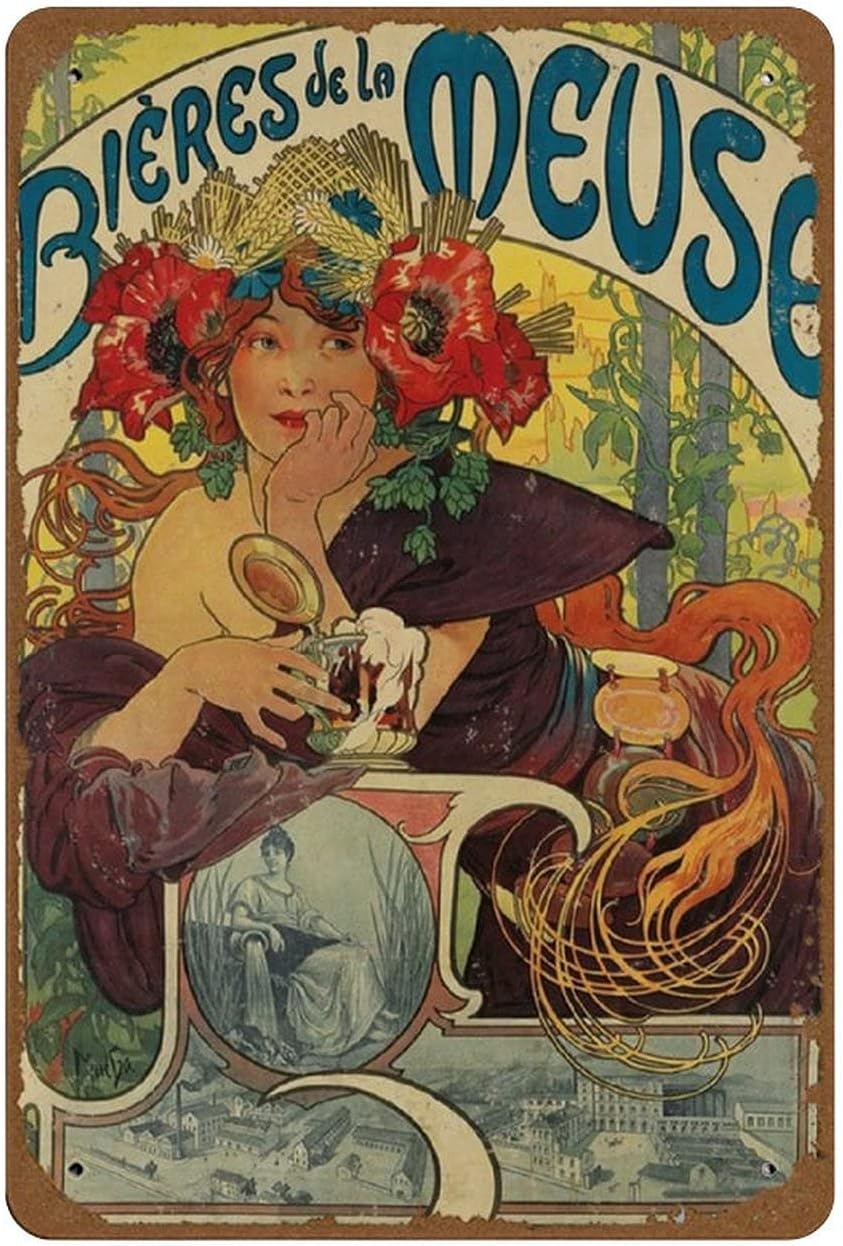 Wine Beer And Spirit - Bières De La Meuse Francja 1897