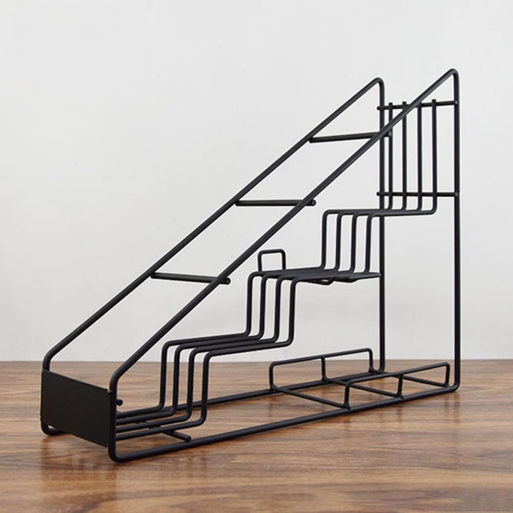 Wine Beer Type - Stojak na syropy 4-warstwowy metalowy organizer