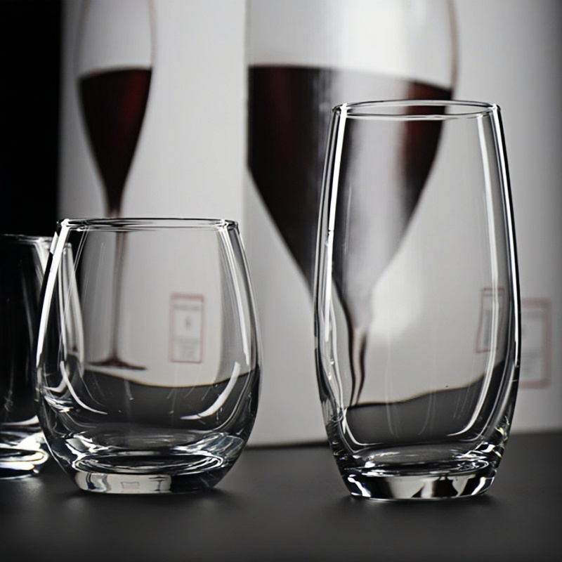 Wine To Beer To Liquor - 2 szt. Szklanki do whisky, przezroczyste