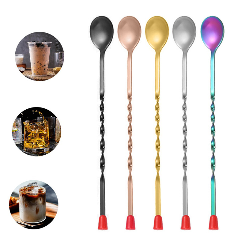 100 sztuk/partia skręcony wzór – Bar Spoon Twisted recenzja i cena