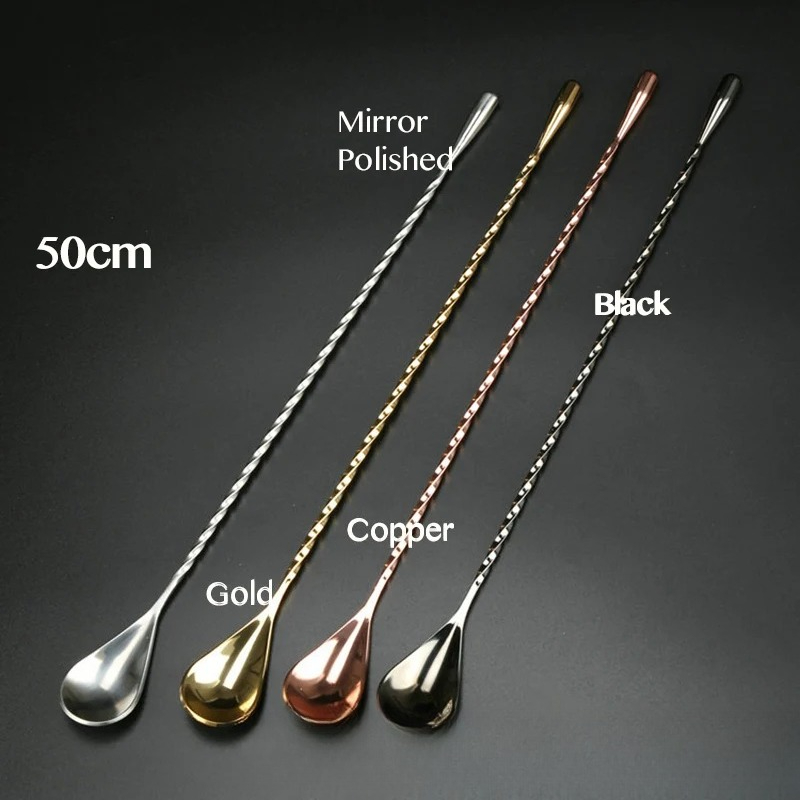 Łyżka barmańska 50 cm ze stali – Bar Spoon Twisted recenzja i cena