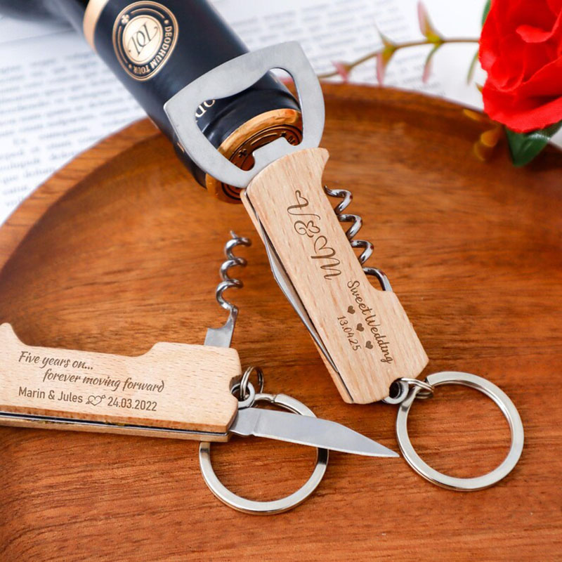Otwieracz do butelek z grawero – Wine Beer Bottle recenzja i cena