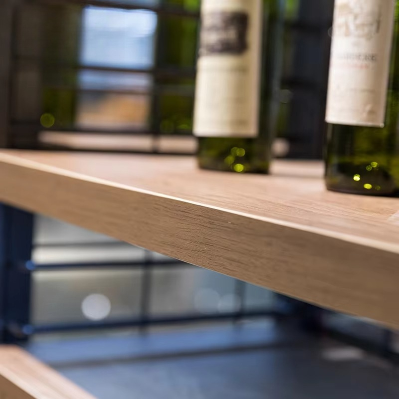 Szafka ekspozycyjna z drewna n – Wine Beer Supermarket recenzja i cena