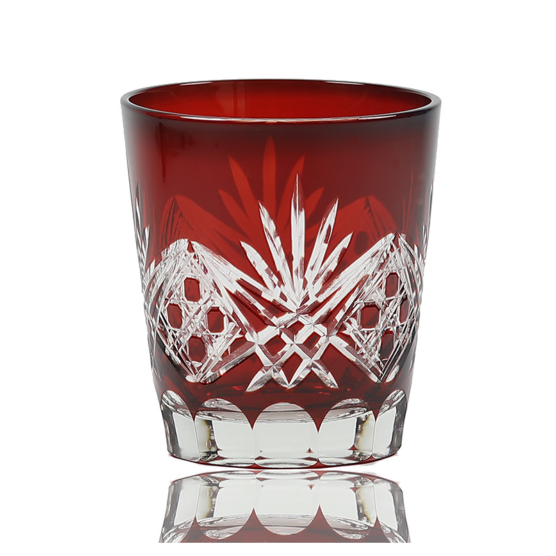 Czerwony Edo kryształowy szkla – Wine To Beer To Liquor recenzja i cena
