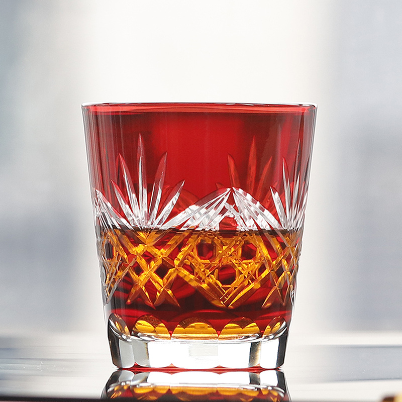 Czerwony Edo kryształowy szkla – Wine To Beer To Liquor recenzja i cena