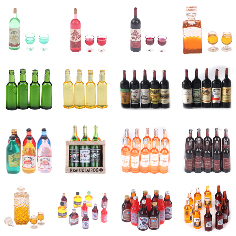 1 zestaw 1/12 miniaturowe bute – Taste Wine Beer Kitchen recenzja i cena